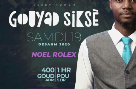 Le Poète Rolex NOEL entend propulser les jeunes avec “Gouyad Siksè”