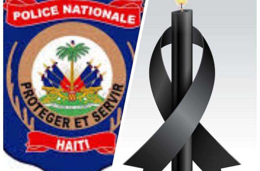  Drame à Liancourt: la PNH présente ses sympathies aux familles des policiers assassinés