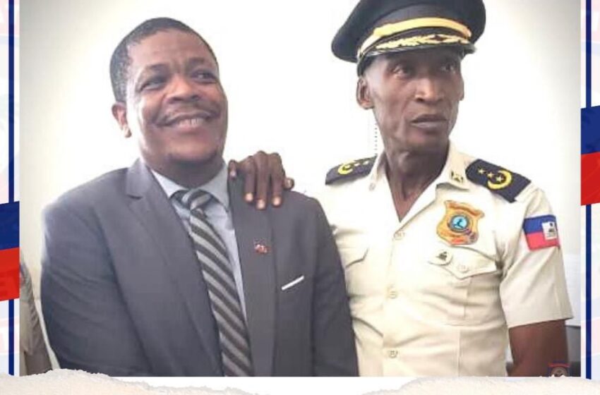  Le Directeur Départemental de la police du Sud et le chef du Parquet des Cayes determinés à retablir l’ordre et la paix dans le departement