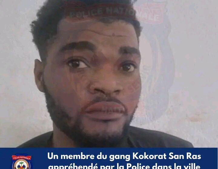  Hinche: arrestation d’un membre du gang Kokorat San Ras