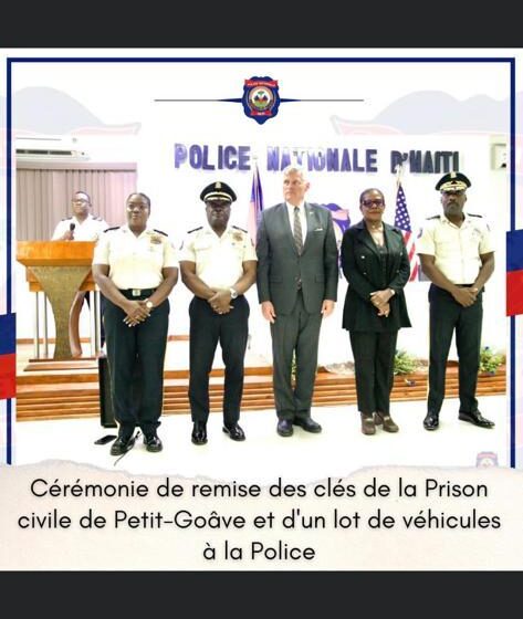  La PNH se renforce avec un lot de véhicules et se dote d’une prison à Petit-Goâve