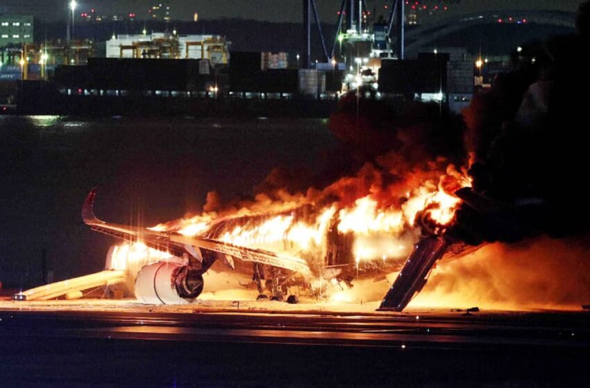  Cinq morts dans une collision mortelle à l’Aéroport de Tokyo