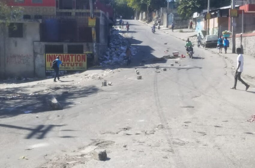  Port-au-Prince paralysée par la grève contre l’insécurité