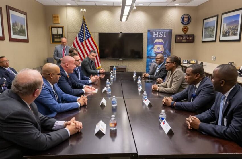  Signature d’un accord entre les États-Unis et Haïti pour lutter contre la criminalité