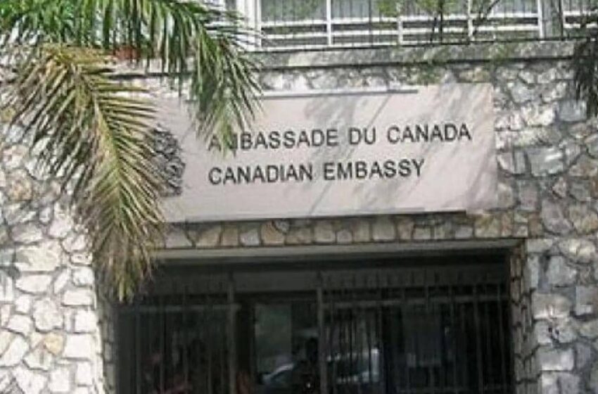  Renfort militaire à l’ambassade canadien